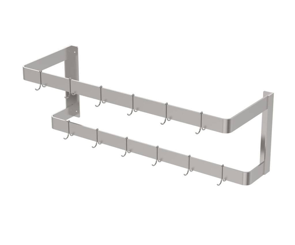 Baumatic Pot Rack Wall Mounted Pot Rack | Heavy Duty Systems